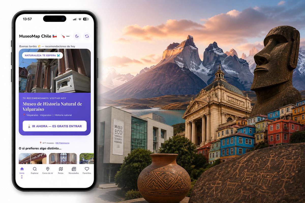 MuseoMap Chile - Descubre la cultura de Chile